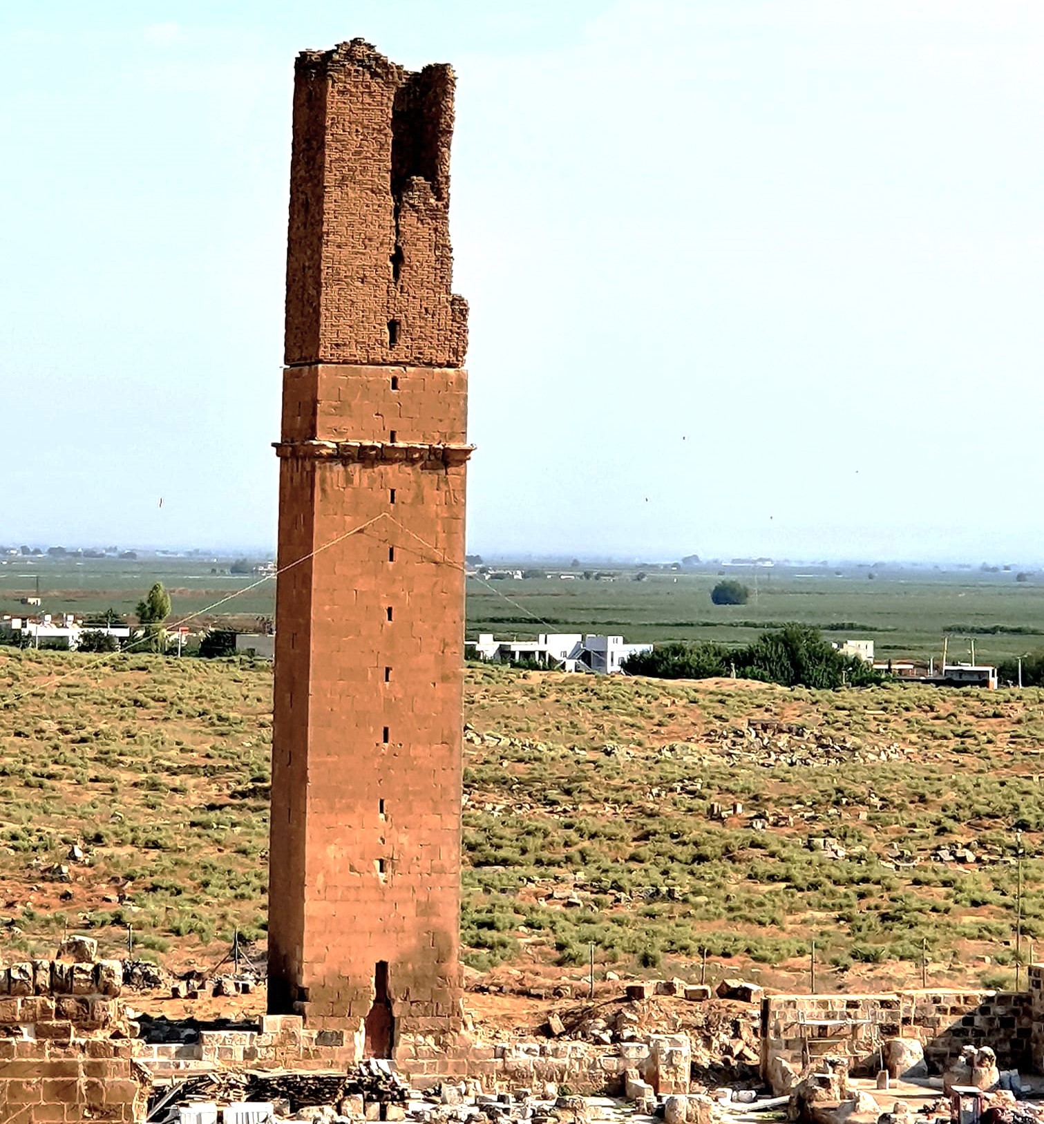 This tower at Harran was once used by the Sabeans as an observation point for astronomy.